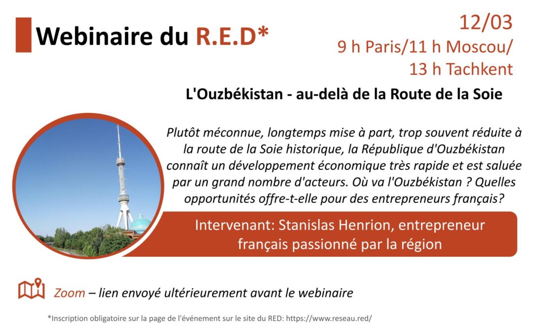 Webinaire sur l&rsquo;Ouzbékistan